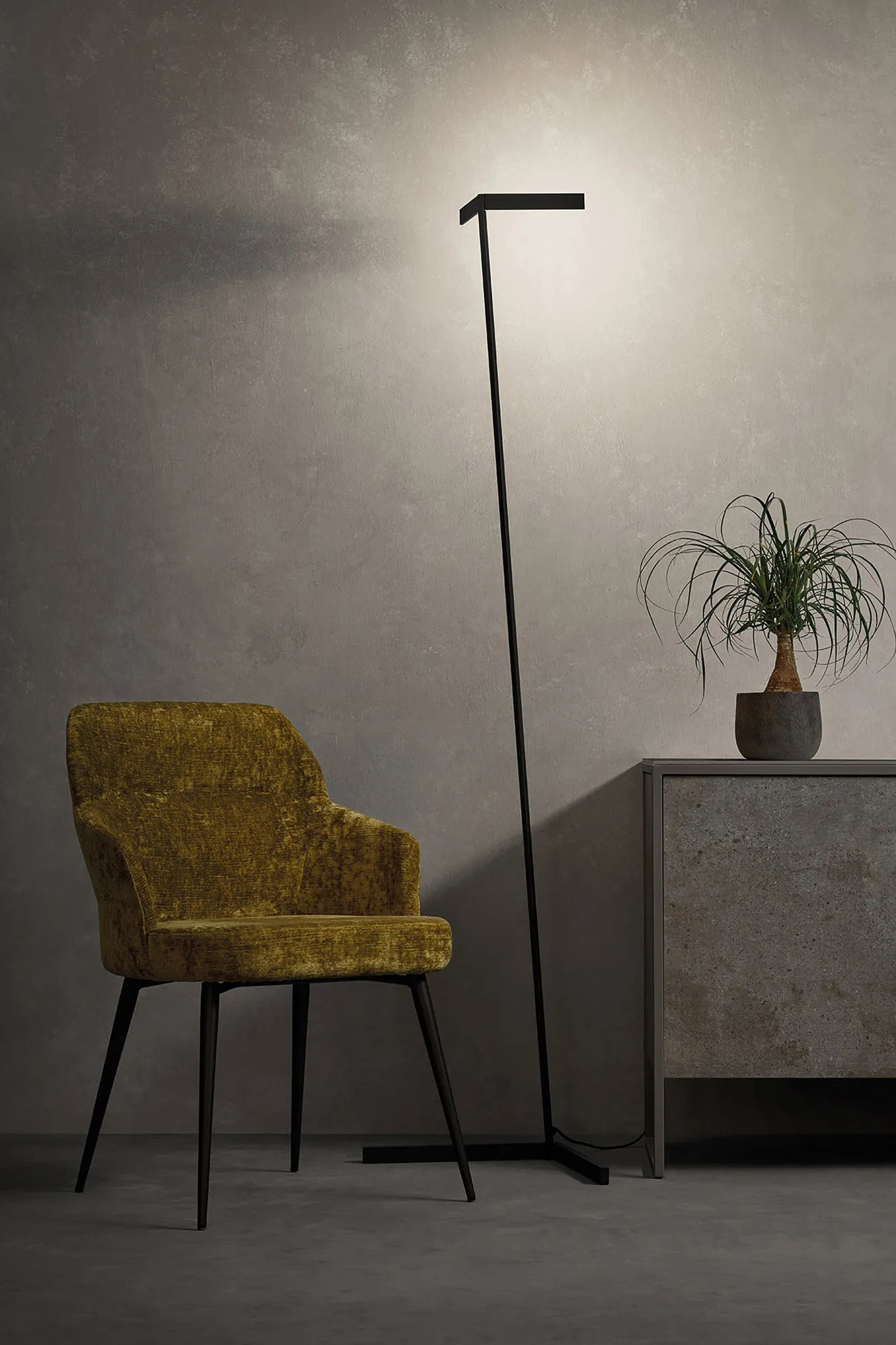 Vector Black Floor Lamps Mantra Designer Floor Lamps 